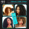 Curly Hair Care Styling Hair Moisturizing Set Natural Curl Boost Hair Bounce Hair Elastic Cream Styling Enhancing Hair Care - Image 6