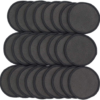 25 Pack Charcoal Bamboo Reusable Makeup Remover Pads - Image 6