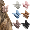 Butterfly Hair Claw Clip 6 Pcs Cute Flower Hair Clips Matte Large Claw Clips for Women Thick Hair Claw Non Slip Heart Clips for Thin Hair Clamps Butterfly Clips - Image 15